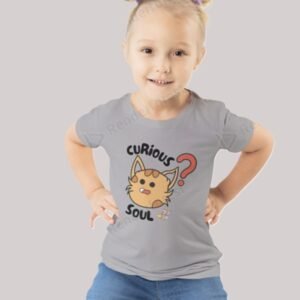 Trendy Girl's Cotton T-Shirt