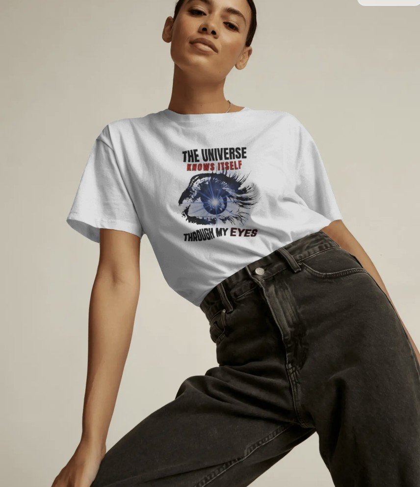 Universe Through my Eyes Womens t-shirt
