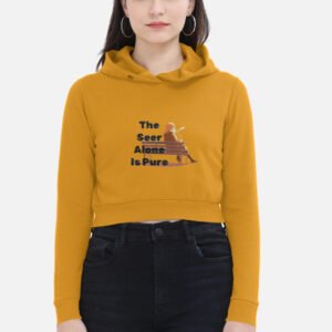 the seer cropped hoodie