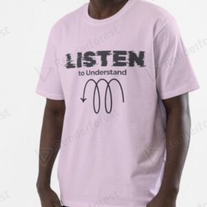 Listen Oversized T-shirt for Men