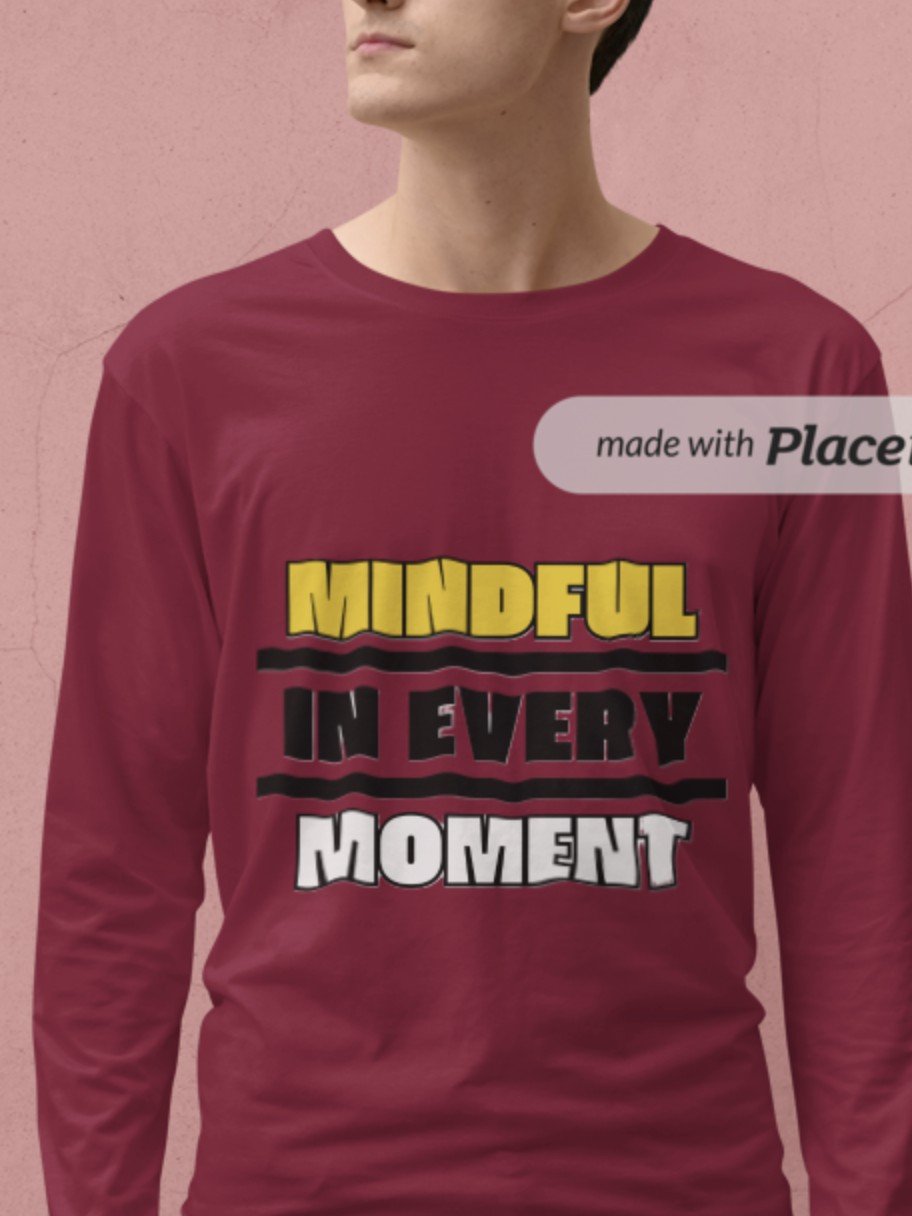 Mindful Full Sleeve T-shirt