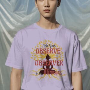 observe spiritual t-shirt men