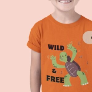 wild and free t-shirt for Boys 5