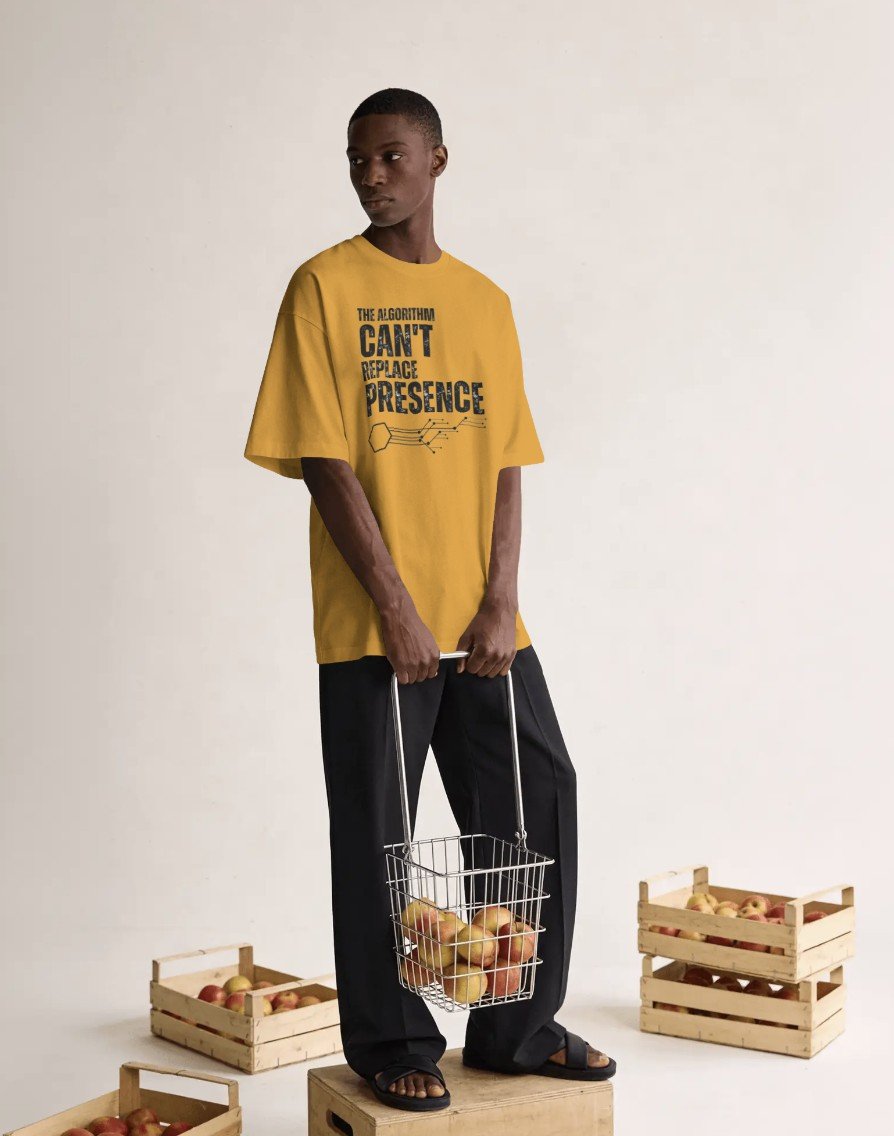 The Algorithm Oversized Standard Tshirt