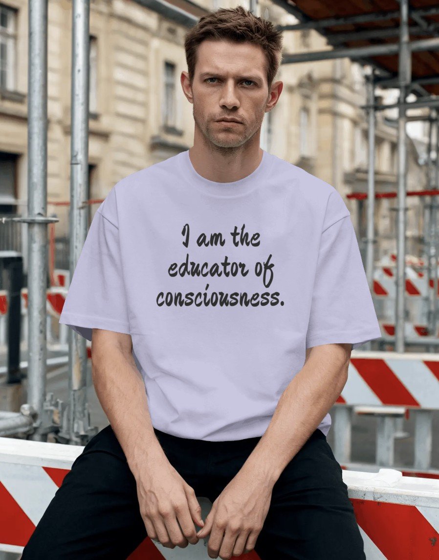 I am the Educator oversized tshirt