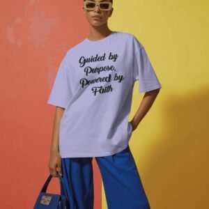 guided by purpose oversized tshirt