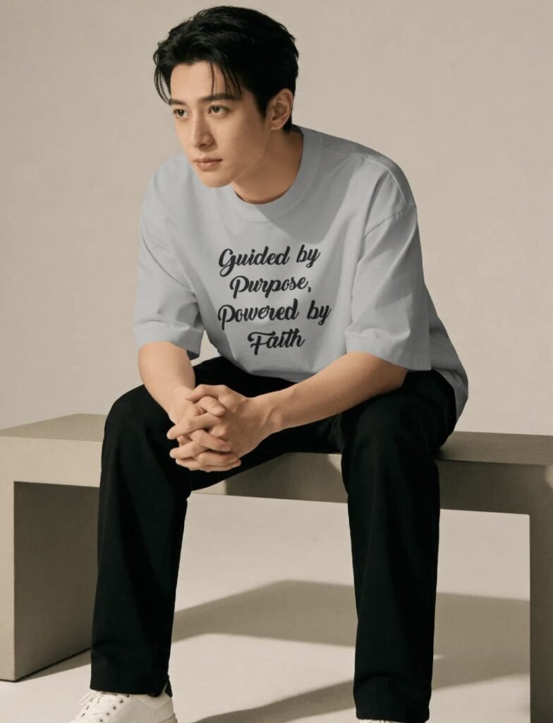 guided by purpose oversized tshirt
