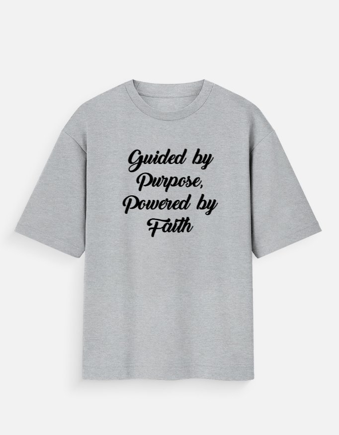 guided by purpose oversized tshirt