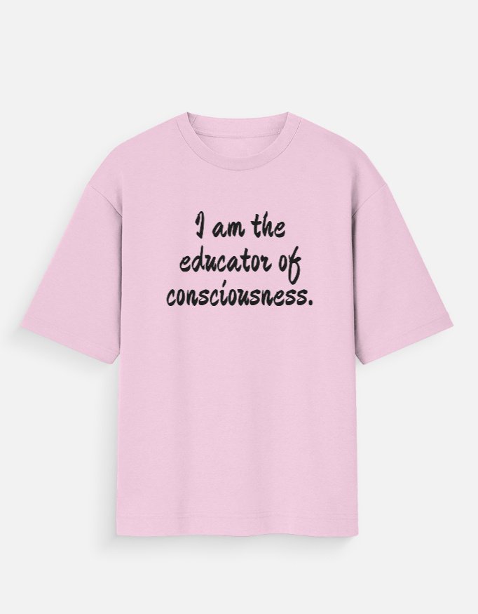 I am the Educator oversized tshirt