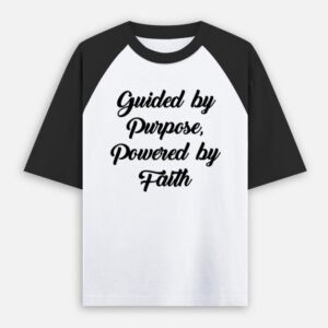 Guided by Purpose Oversized Raglan Tshirt