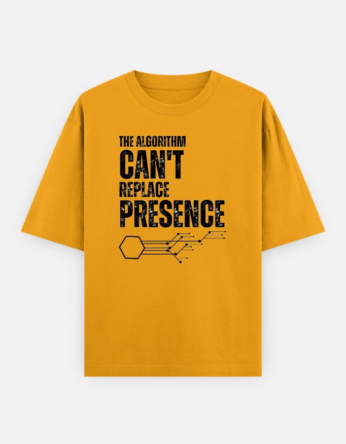 The Algorithm Oversized Standard Tshirt