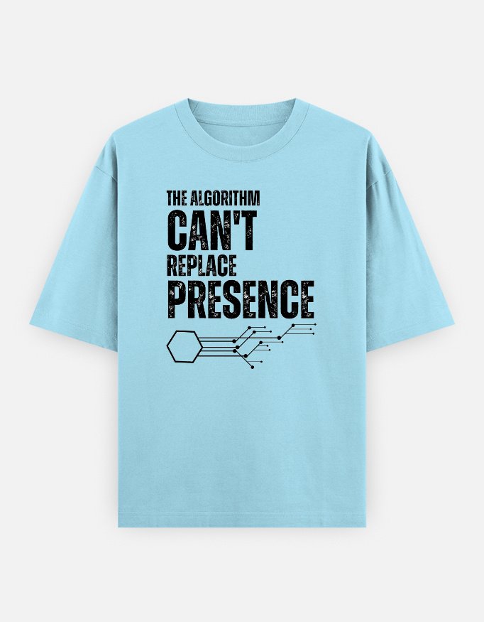 The Algorithm Oversized Standard Tshirt
