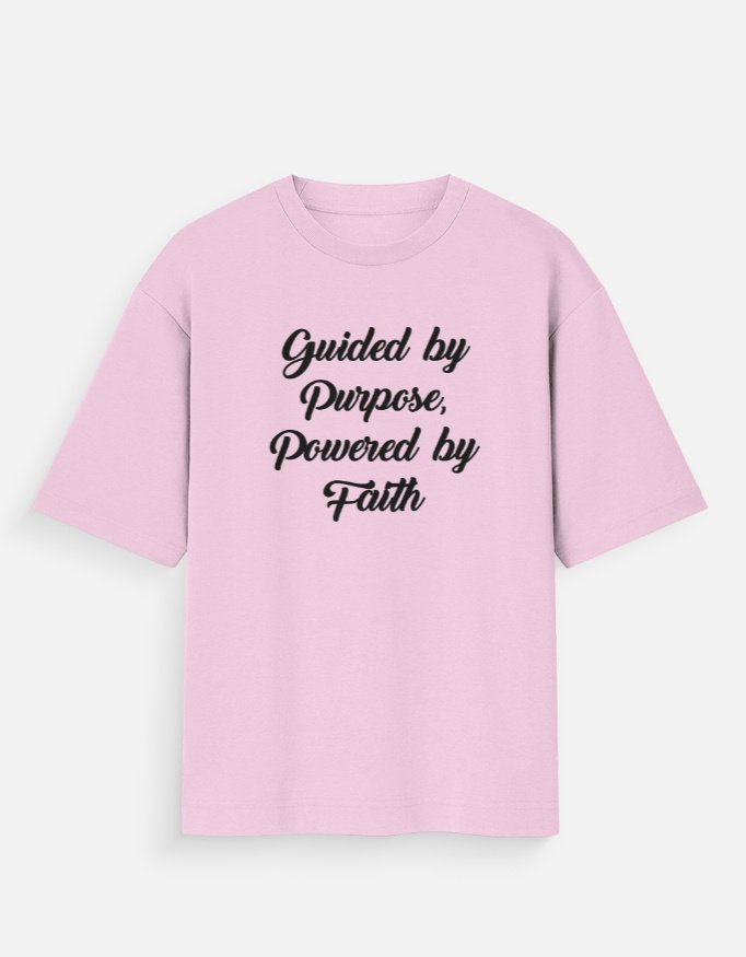 guided by purpose oversized tshirt