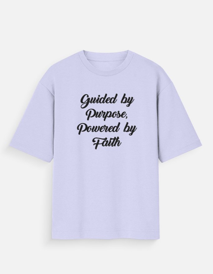 guided by purpose oversized tshirt