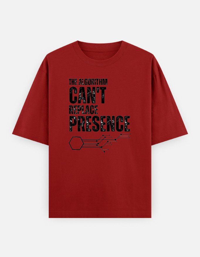 The Algorithm Oversized Standard Tshirt