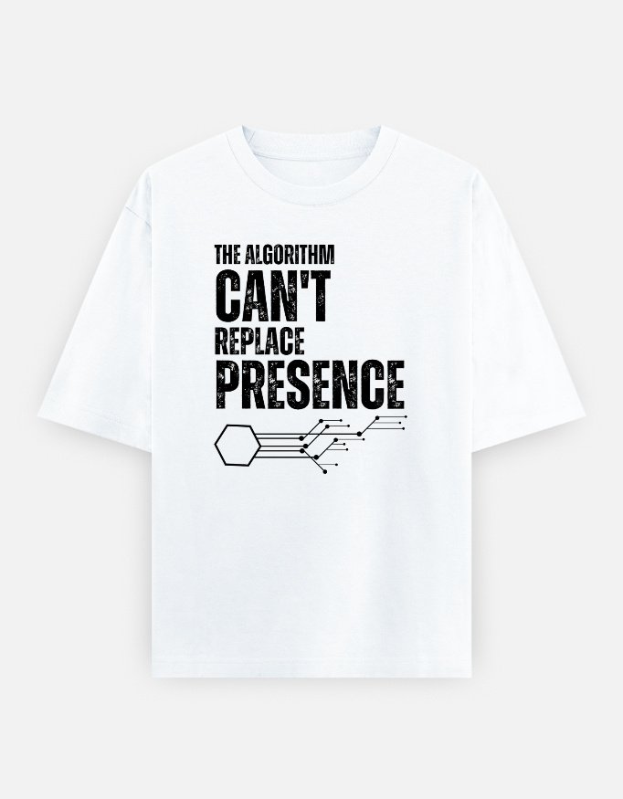 The Algorithm Oversized Standard Tshirt