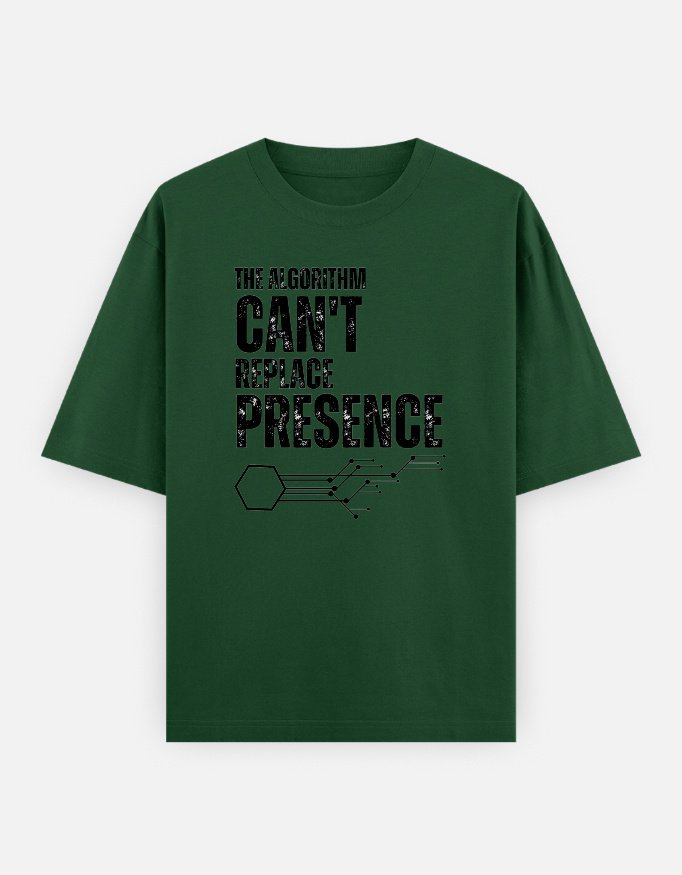 The Algorithm Oversized Standard Tshirt