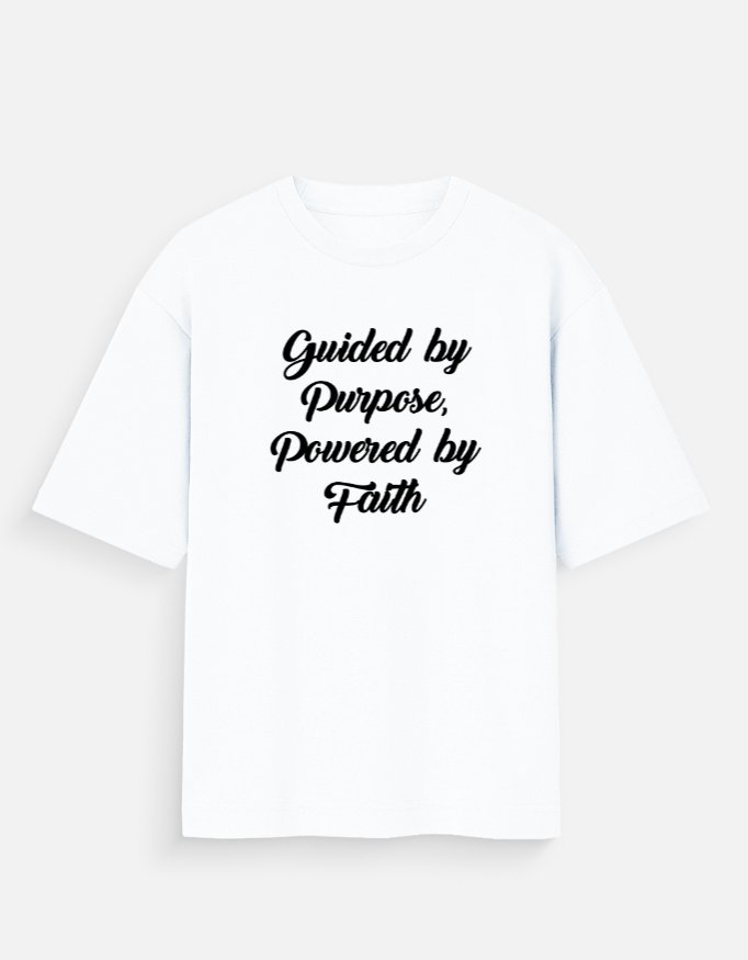 guided by purpose oversized tshirt