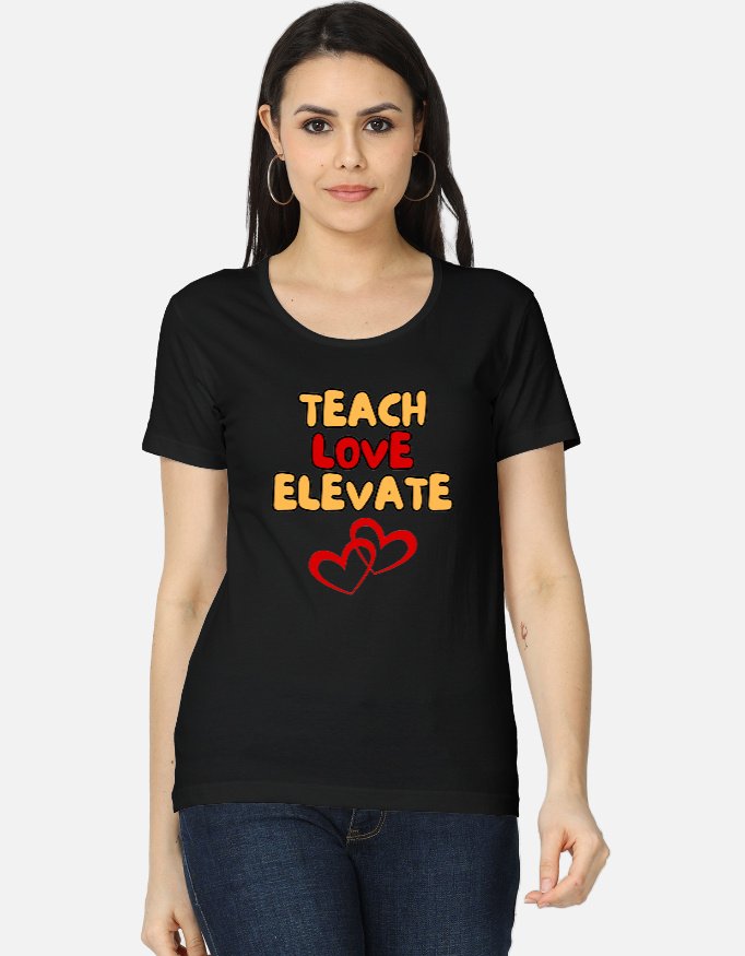 Teach Love Classic Crew Tshirt for Women