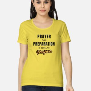 Prayer Crew Neck Tshirt for women