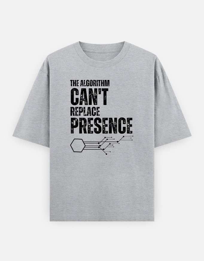 The Algorithm Oversized Standard Tshirt