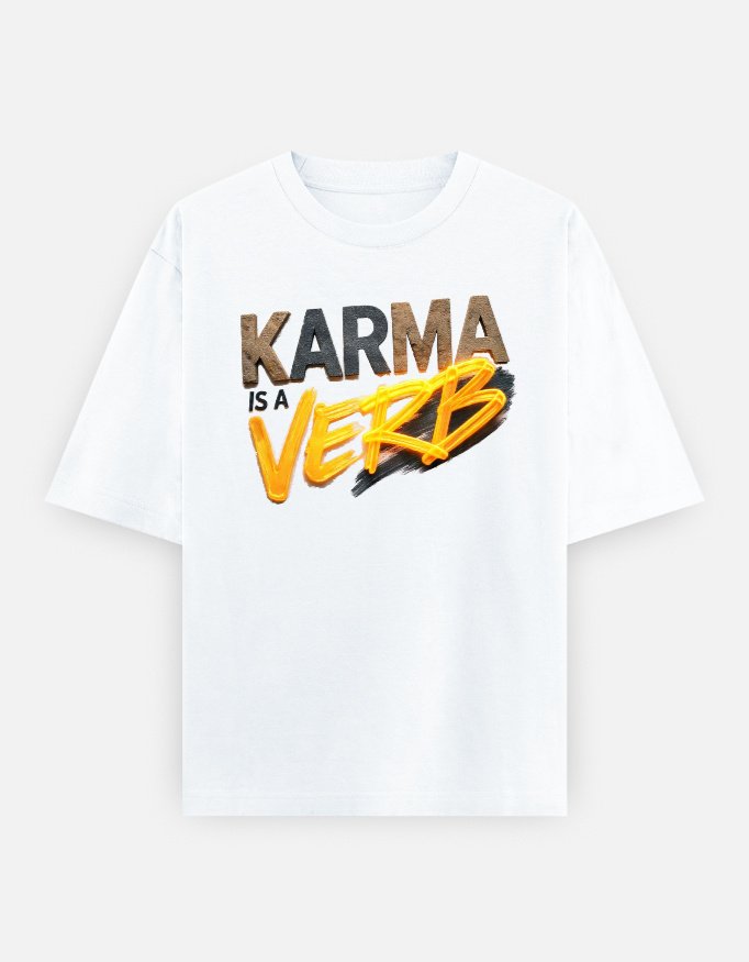 Karma Oversized T Shirt for Men