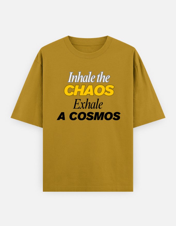 Inhale the Chaos Unisex Oversized Classic T-Shirt