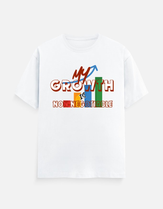 My Growth is Non-Negotiable Classic Crew T-Shirt for Men