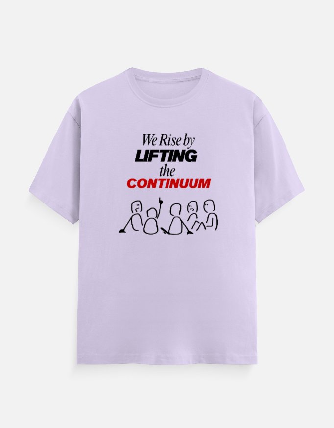 Lifting the Continuum Crew Neck T-shirt for Men
