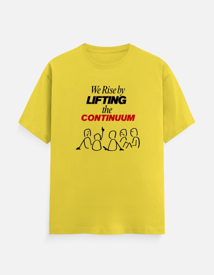 Lifting the Continuum Crew Neck T-shirt for Men