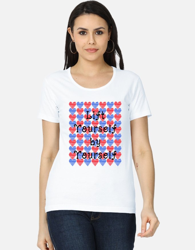 Lift Yourself By Yourself Women's Classic T-Shirt