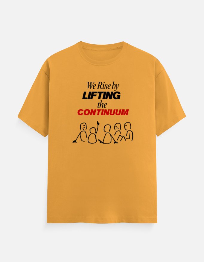 Lifting the Continuum Crew Neck T-shirt for Men
