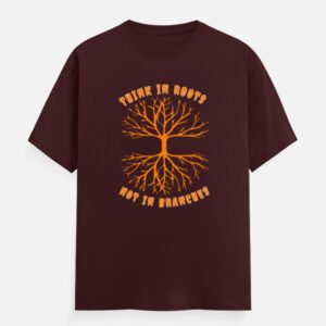 Think in Roots Crew Tshirt for men
