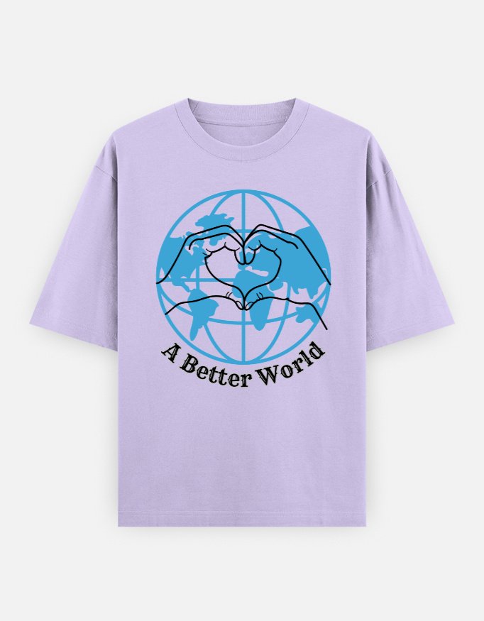 A Better World Unisex Oversized Classic T-Shirt