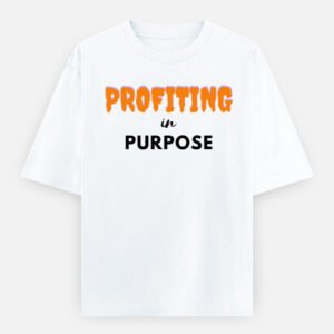 Profiting in Purpose oversized t-shirt unisex