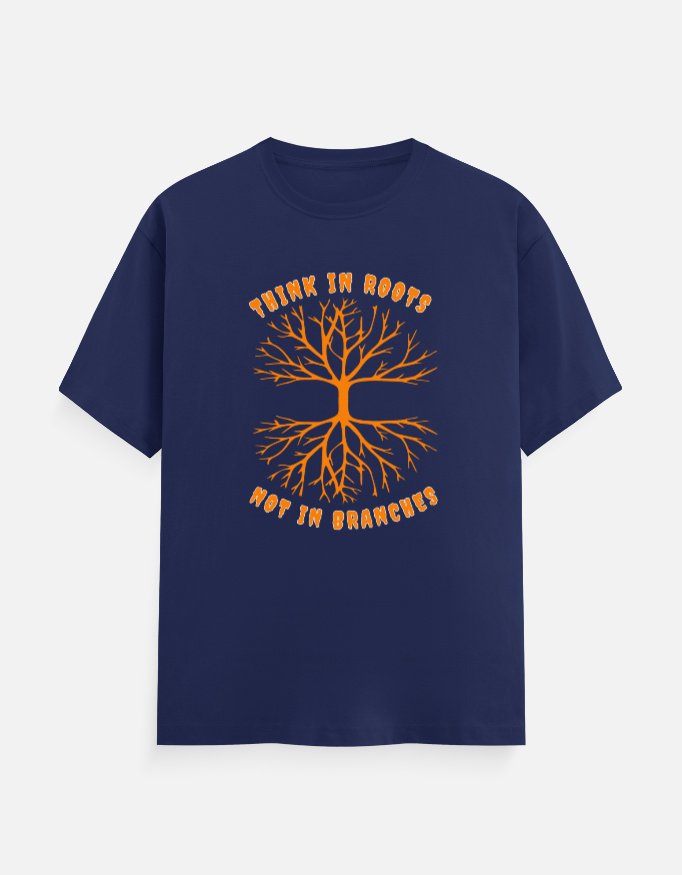 Think in Roots Crew Tshirt for men