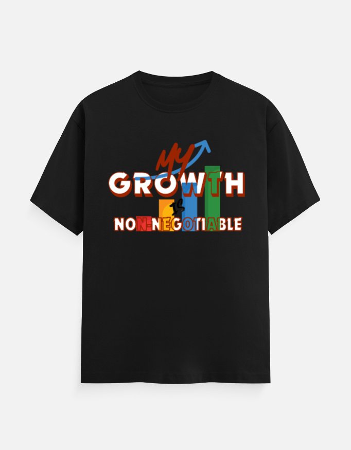 My Growth is Non-Negotiable Classic Crew T-Shirt for Men