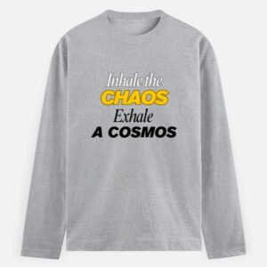 Inhale the Chaos Men's Full Sleeve T-Shirt