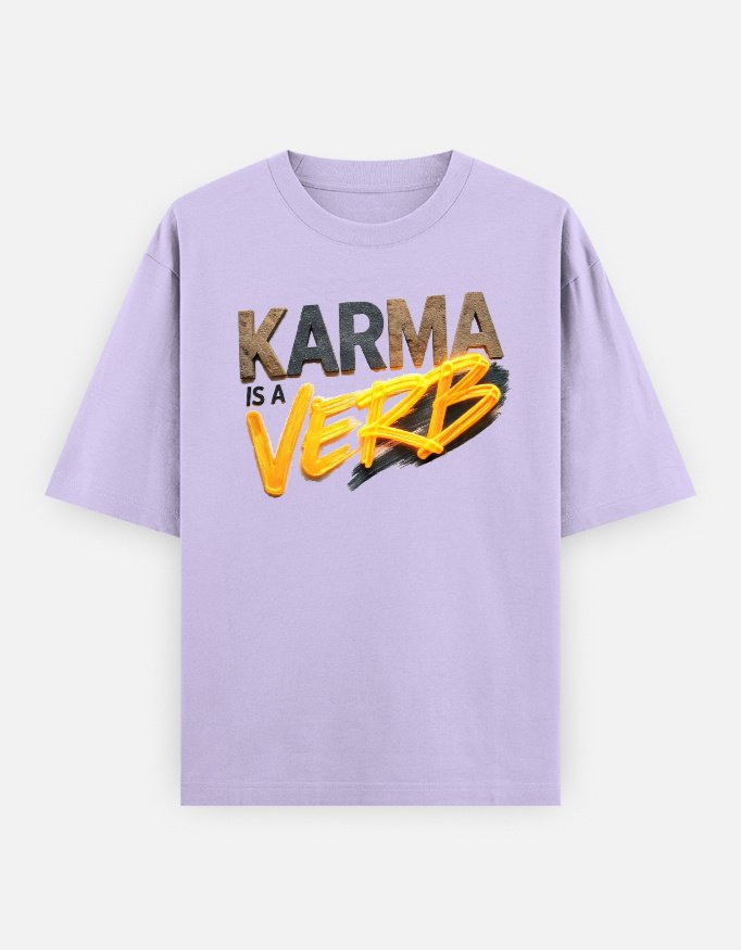 Karma Oversized T Shirt for Men