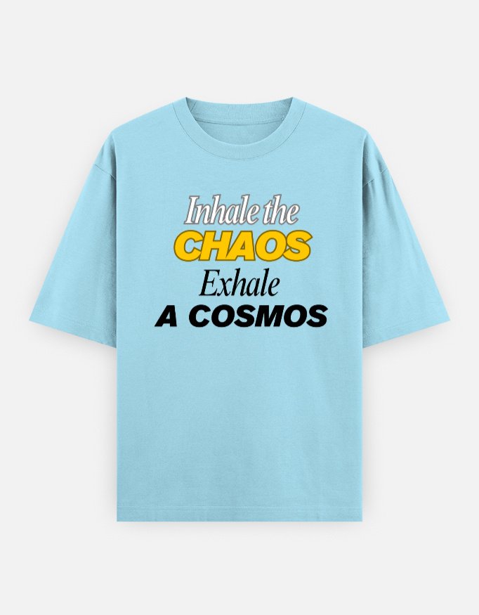 Inhale the Chaos Unisex Oversized Classic T-Shirt