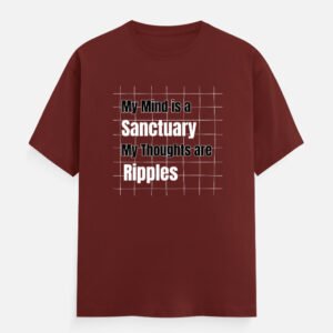 My Mind is a Sanctuary Unisex Classic Crew Cotton T-Shirt for Men