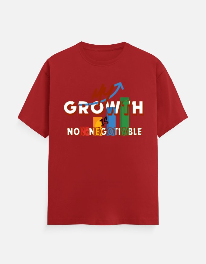 My Growth is Non-Negotiable Classic Crew T-Shirt for Men