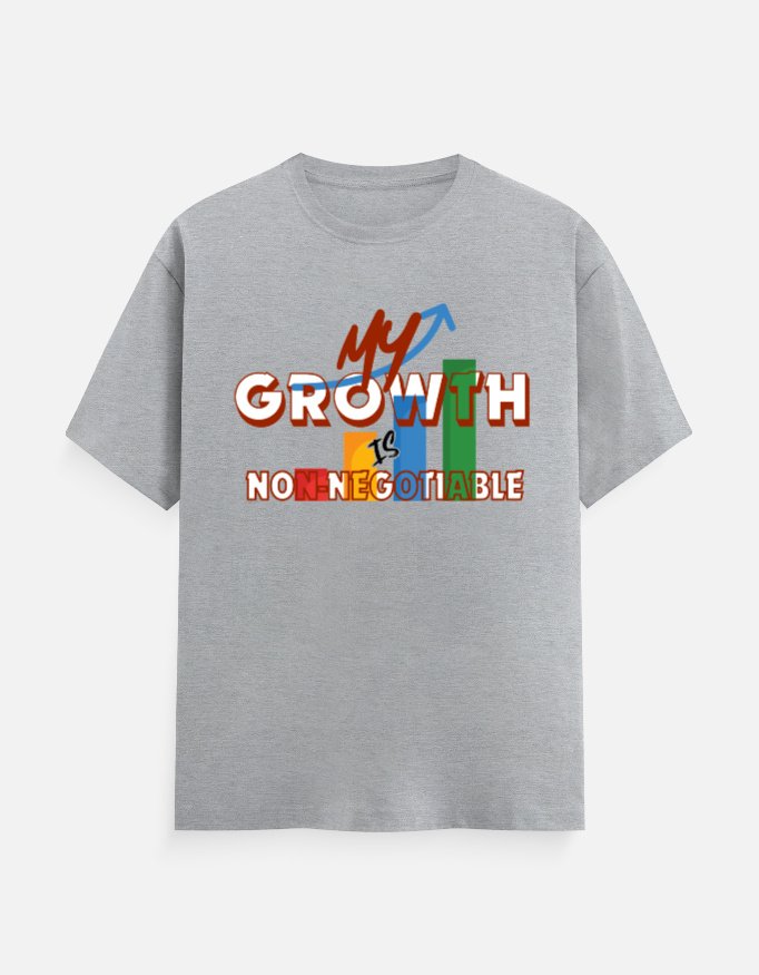 My Growth is Non-Negotiable Classic Crew T-Shirt for Men