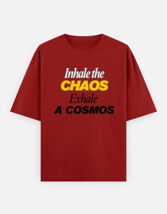 Inhale the Chaos Unisex Oversized Classic T-Shirt