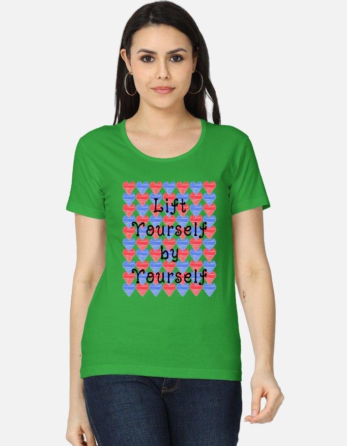 Lift Yourself By Yourself Women's Classic T-Shirt