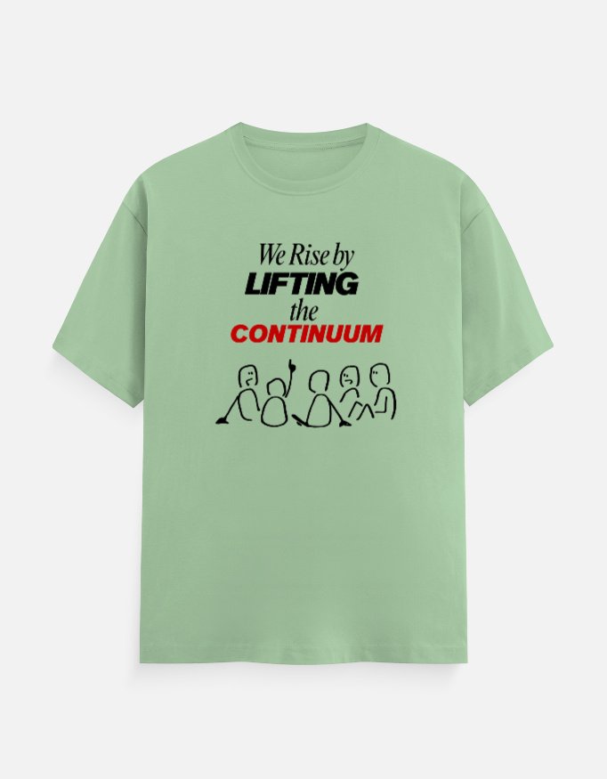 Lifting the Continuum Crew Neck T-shirt for Men