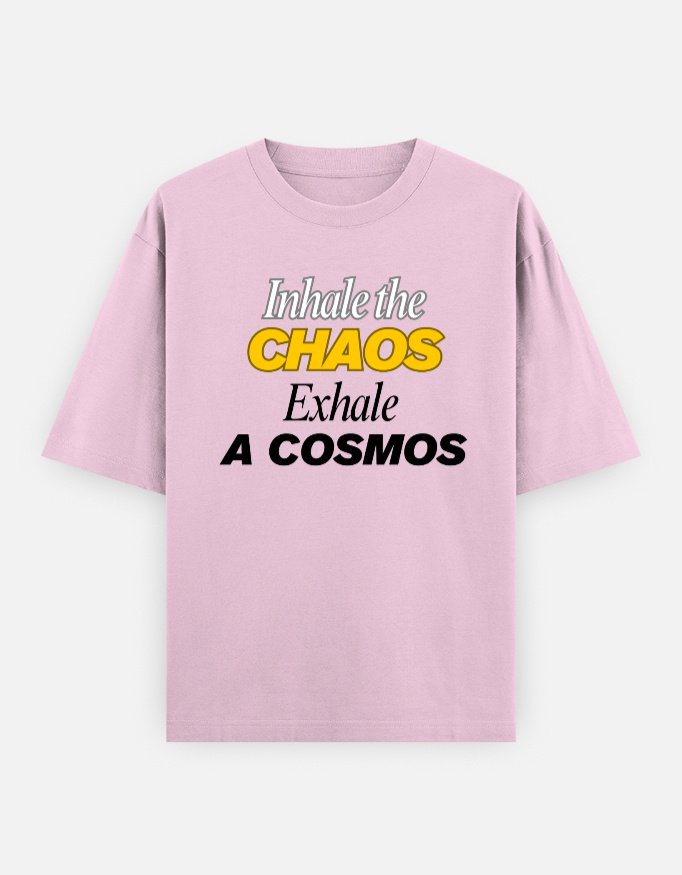 Inhale the Chaos Unisex Oversized Classic T-Shirt