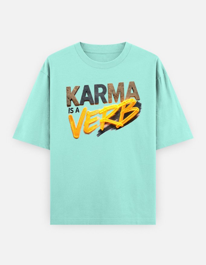 Karma Oversized T Shirt for Men
