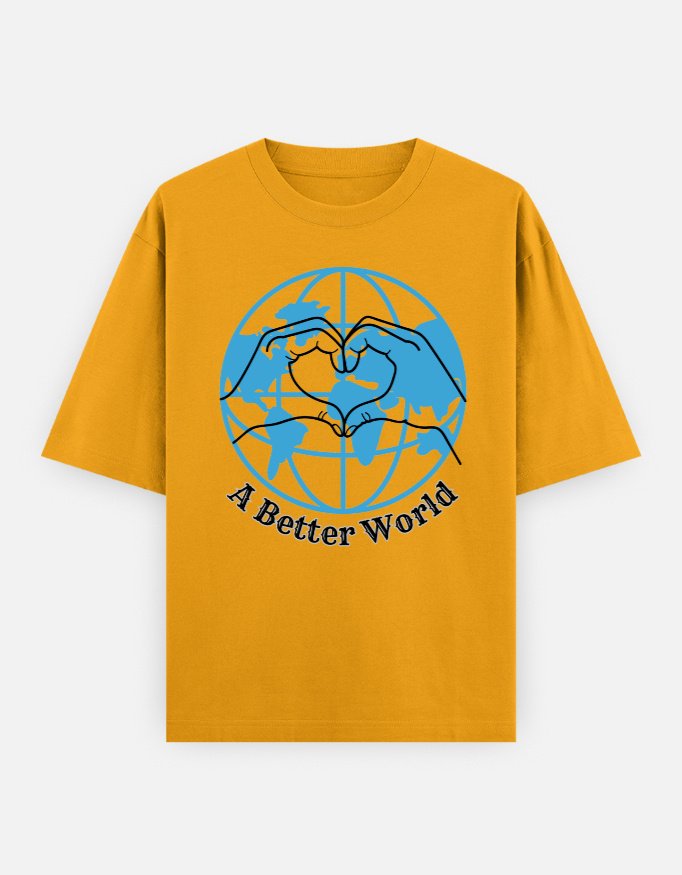 A Better World Unisex Oversized Classic T-Shirt