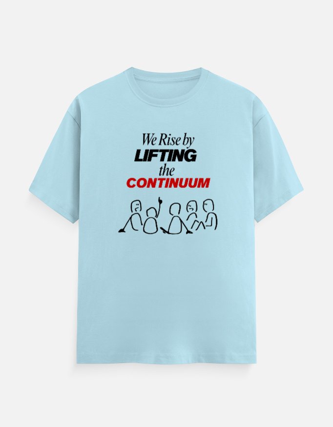 Lifting the Continuum Crew Neck T-shirt for Men
